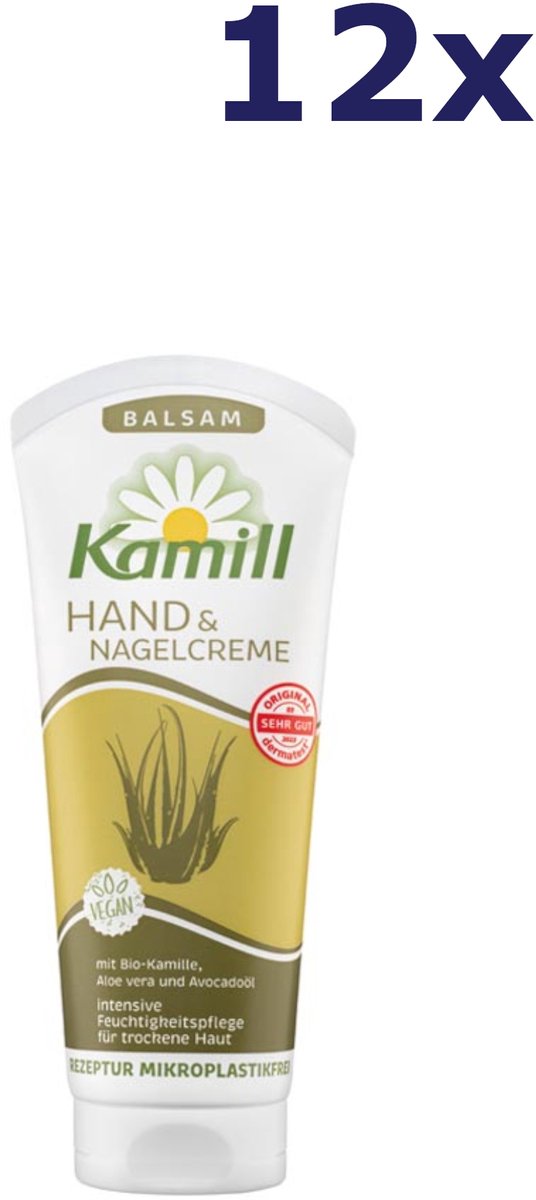 12x Kamill Hand & Nagel Creme 100ml Balsam