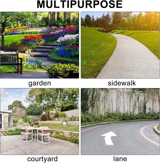RFWR® Onkruidvoegenborstels Set van 4 - Duurzame Tuinreinigers voor Voeg- en Mosverwijdering van Merkloos	 — afbeelding 5