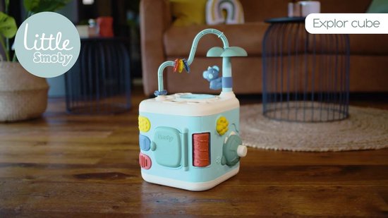 Smoby - Little Smoby - Activités Cube - Multicolore