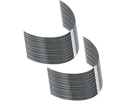Geschikt voor 40 stuks Extra Resistant Snierdraad, voor Snierdraad Bosch F016800431 Snierdraad voor AFS 23-37 Snierdraad voor Snierdraad Brushcutter Lines(37 cm × 3,5 mm)