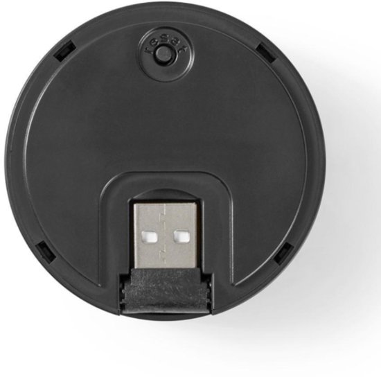 Nedis SmartLife Gong - RF, frequentie 433 MHz - Accessoire voor: WIFICDP10GY / WIFICDP30WT / WIFICDP40CWT - USB Gevoed - 4 Melodiën - 5 V DC - Instelbaar volume - Zwart van Merkloos — afbeelding 4