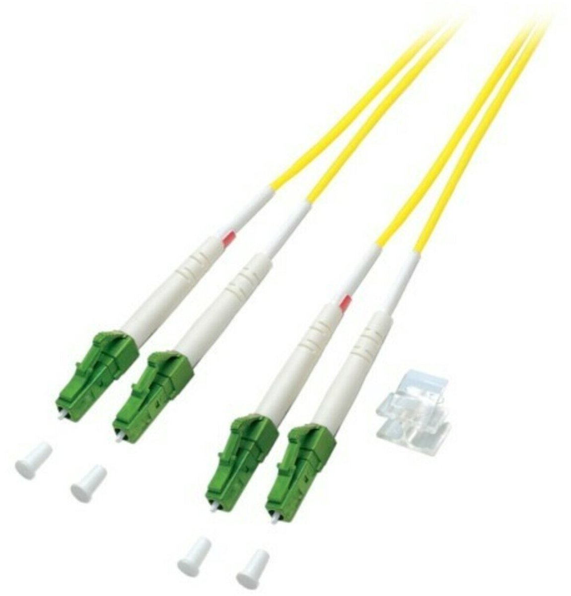 Danicom OS2 duplex glasvezel kabel LC/APC-LC/APC 5m
