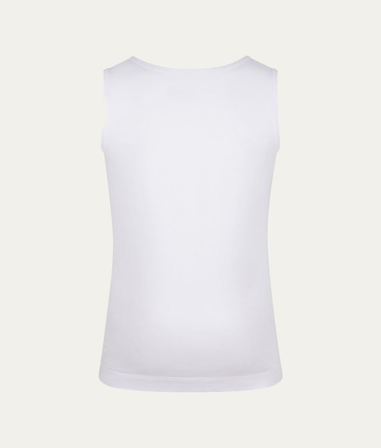 Sous-vêtement Undiemeister Homme - Débardeur - 3-Pack - Chalk White (Blanc) - Mellowood Tencel - Encolure ronde - Slim fit - Taille S