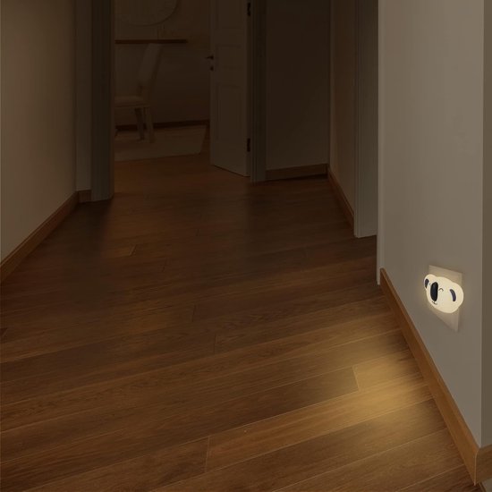 RFWR® Nachtlampje voor Kinderen met Schakelaar - 2 Stuks Koala Vormen - LED Wandlamp voor Kinderkamer van Merkloos — afbeelding 2