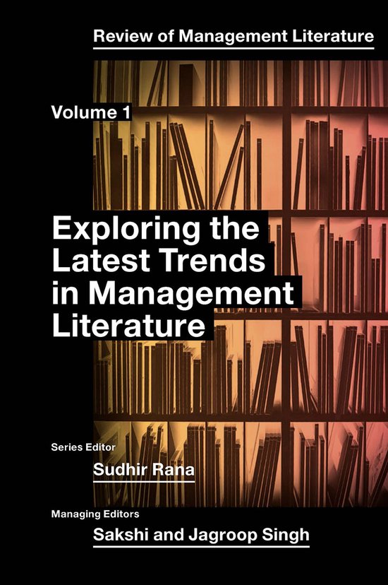 Review of Management Literature 1 - Exploring the Latest Tre ... - cover