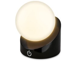 BRILONER Sora - Oplaadbare Mini Tafellamp - warm wit licht tuinverlichting - IP54 buitenverlichting - draadloos - dimbaar - voor binnen en buiten - 10 x 8 x 9 cm