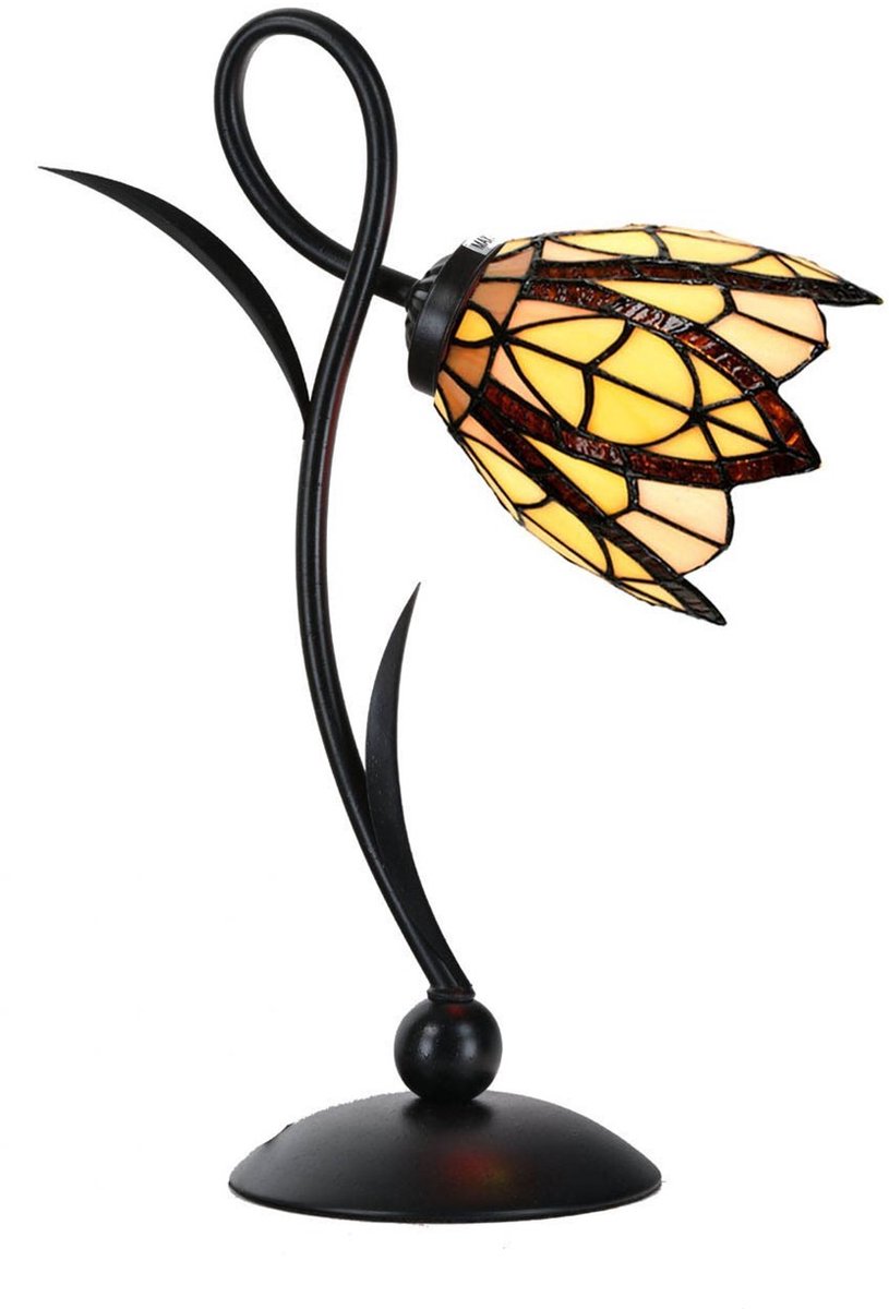 Tiffany Tafellamp Lovely Flow Souplesse small - Art Deco Trade