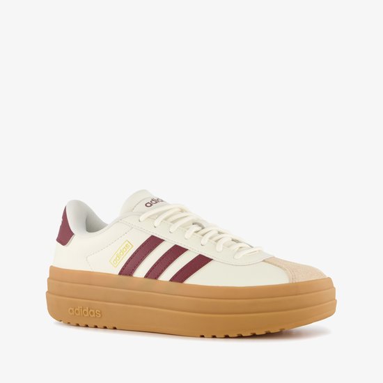 Adidas VL Court Bold dames sneakers met plateauzool wit - Maat 38