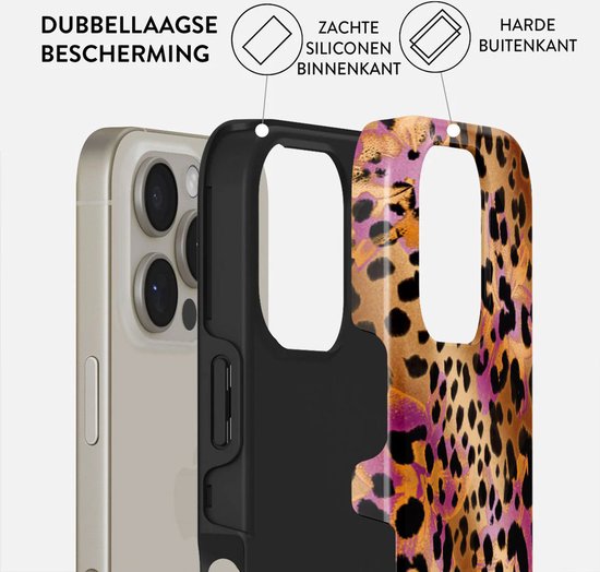 Burga Tough Case geschikt voor Apple iPhone 16 Pro - Wild Era