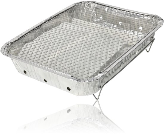 3 Stuks Barbecue - Instant - Wegwerp - Buiten barbecue - Tafel - Rooster - Balkon - Picknick - Barbecue accessoires - Grill - Barbecue kopen - Barbecuen - Barbecue saus van Merkloos — afbeelding 4