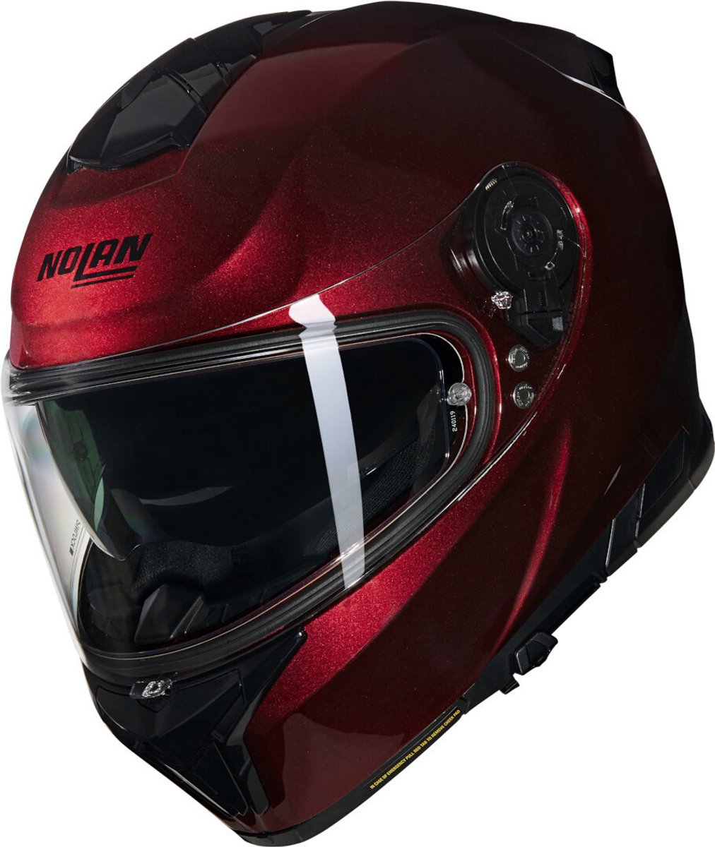 Nolan N80-8 Classico Nobile 321 Visceraal Rood Glossy Integraalhelm - Maat XL - Helm