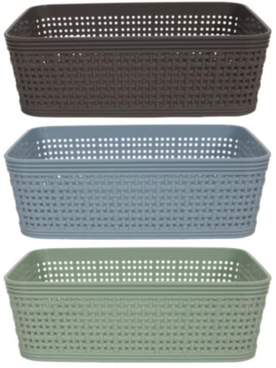 Mand 1,8L 19x13x6cm woven