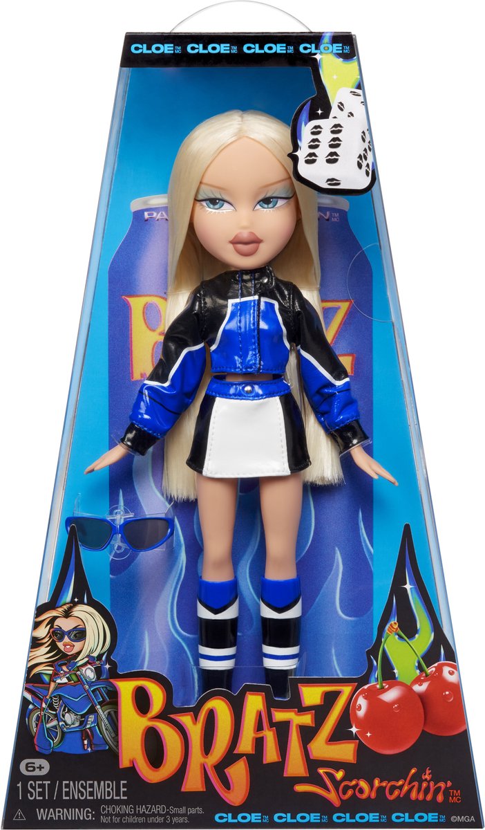 MGA Entertainment Bratz modepop Cloe - fashion doll race outfit. — afbeelding 2
