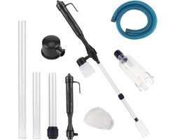 Allecto Plus - Elektrische Aquarium Modder Vacuum Cleaner Kit voor Waterverandering en Zand Wassen