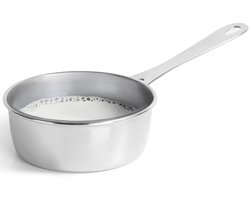 Kinvara Steelpan - D12 x 4 cm - 400 ml - RVS - sauspan/juspan - alle warmtebronnen - pannen