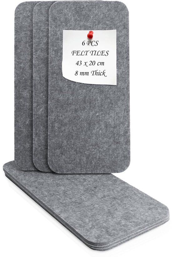 Prikbord-kurkbord - 30 x 30 cm - memobord - prikborden