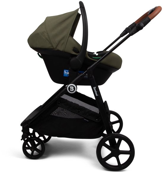 Poussette Multi 4 en 1 Baninni avec siège auto et base Nelia Vert