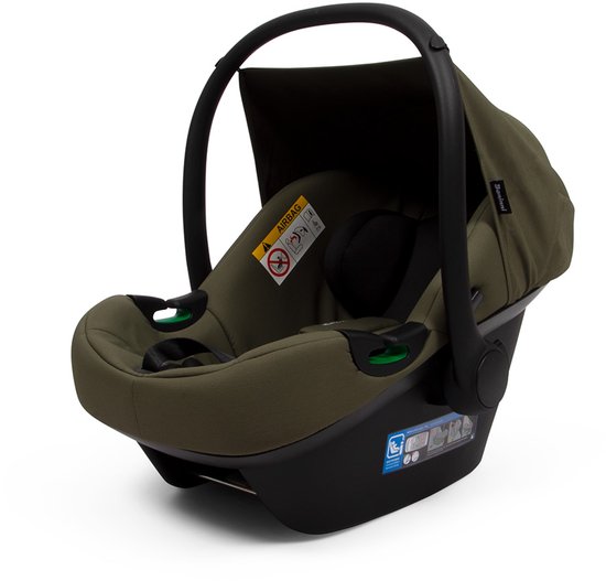 Poussette Multi 4 en 1 Baninni avec siège auto et base Nelia Vert