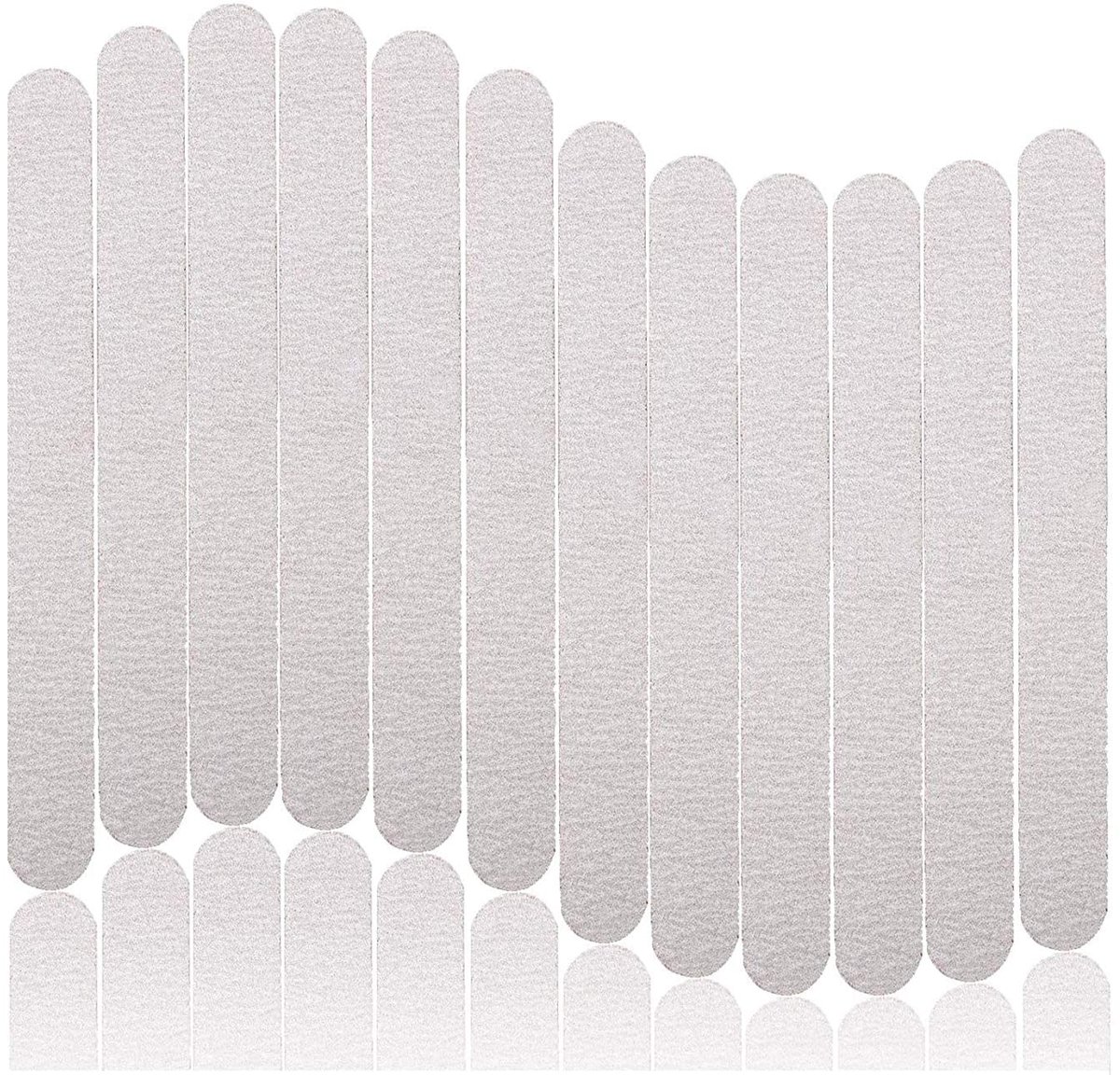 50 stuks houten nagelvijltjes 180/240 mesh geschikt voor natuurlijke nagels, buigen zonder te breken