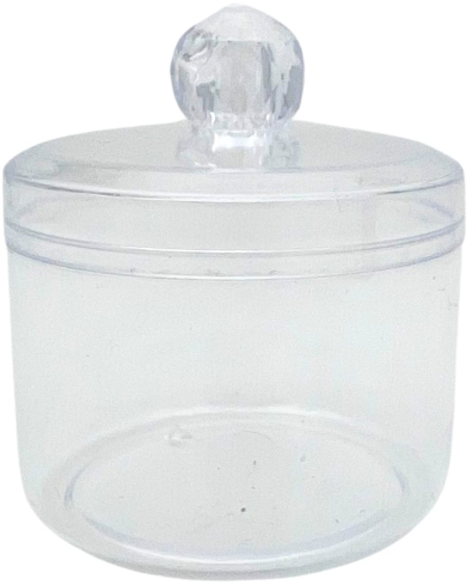Bonbon Doosje Rond Transparant (12st)