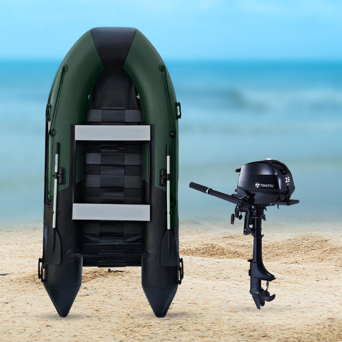 Rubberboot - 280 Boten Combi Deal - Elektromotor