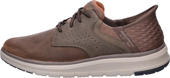 Skechers Slip-Ins : Orell-Yates, Homme, Marron, Baskets pour femmes, pointure : 45