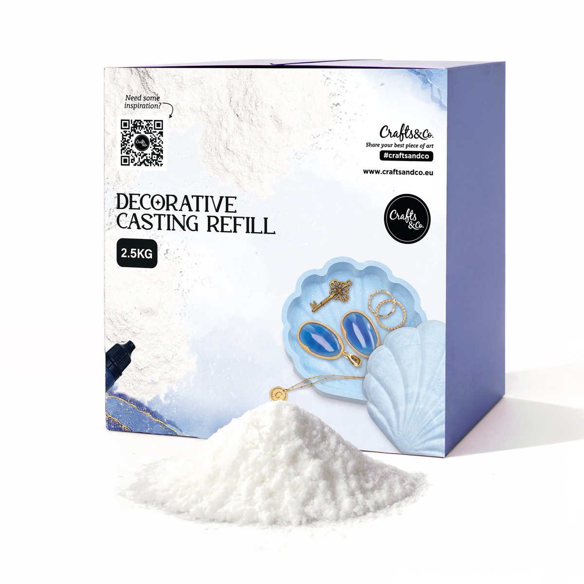 Decoratief Gietpoeder - 2.5 KG