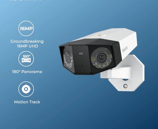 5G bewakingscamera voor buiten, 6 MP dual lens, bewakingscamera voor