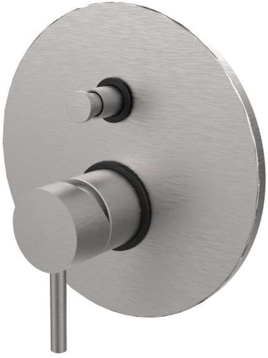 Paffoni Light - Afdekset voor 2 functies, RVS LIG015ST