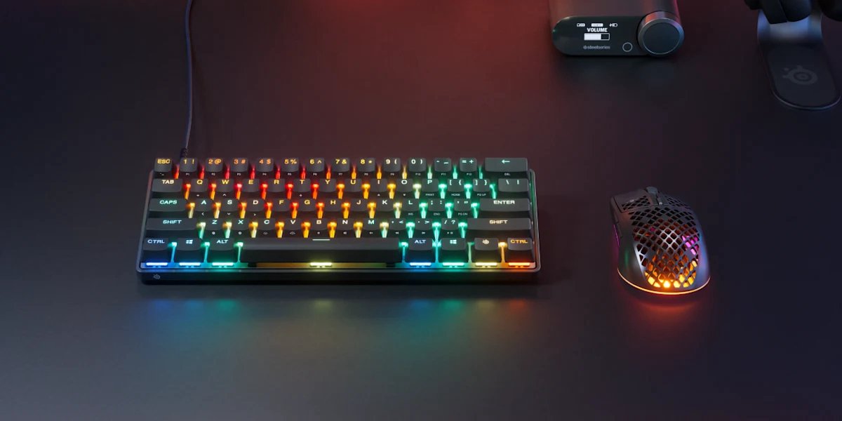 SteelSeries Apex Pro Mini Gen 3 - Mechanisch Gaming Keyboard - US Qwerty - Rapid Trigger, Rapid Tap, Protection Mode thumbnail 7