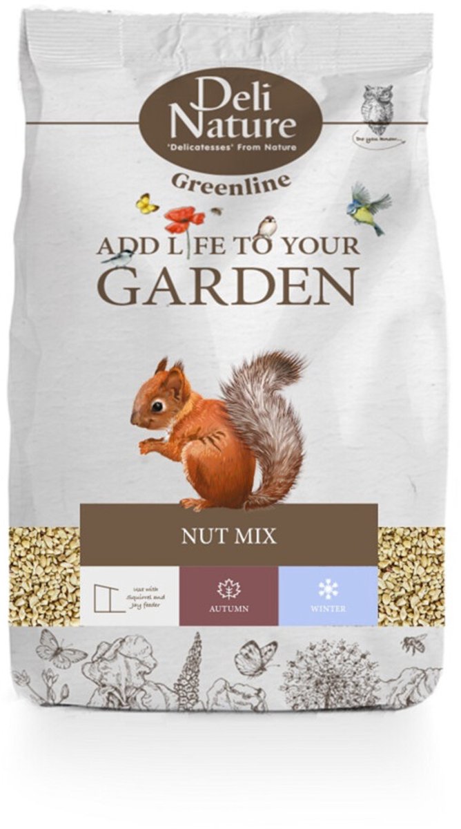Deli Nature Greenline Nut Mix - 10 x 500 gr - Voordeelverpakking