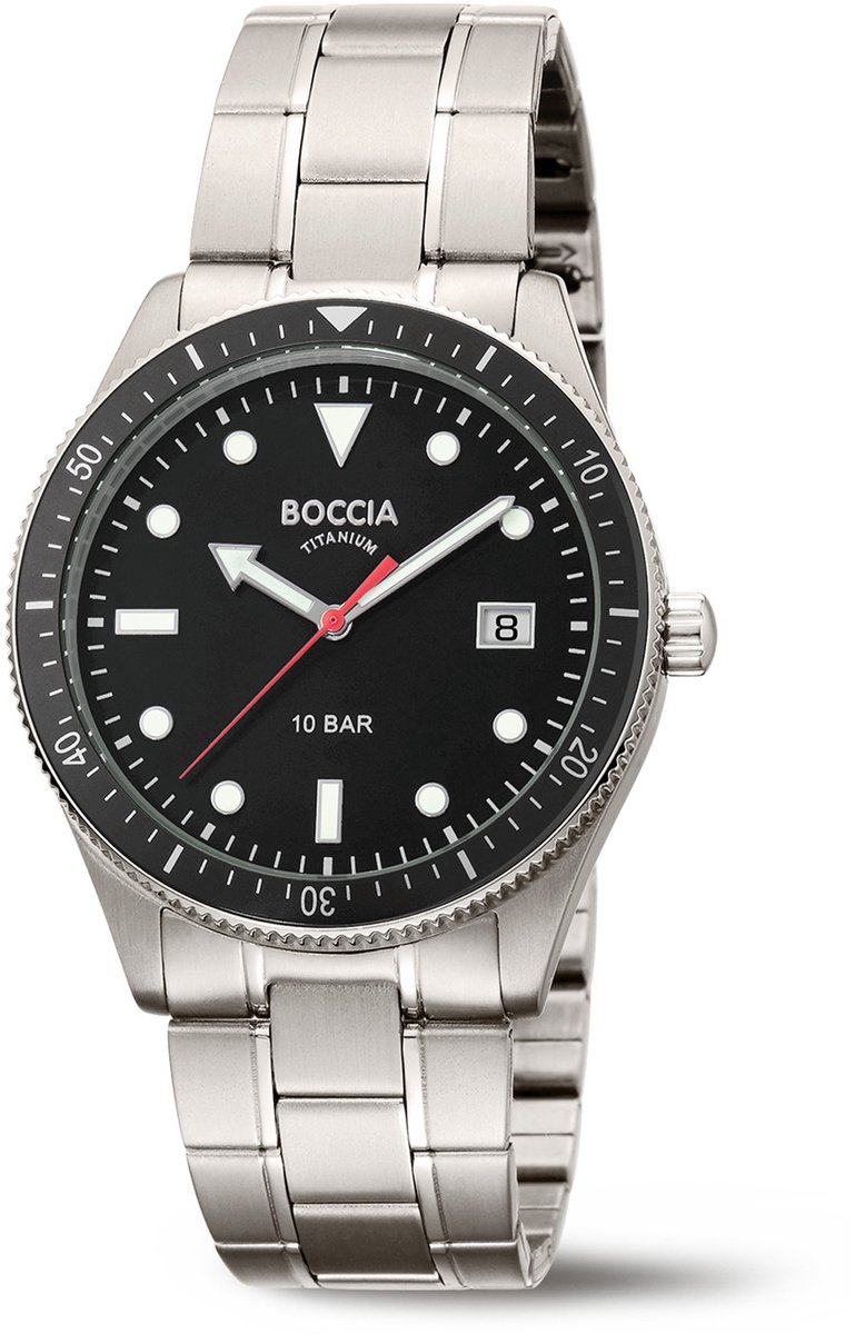 Boccia Titanium 3664-06 Heren Horloge