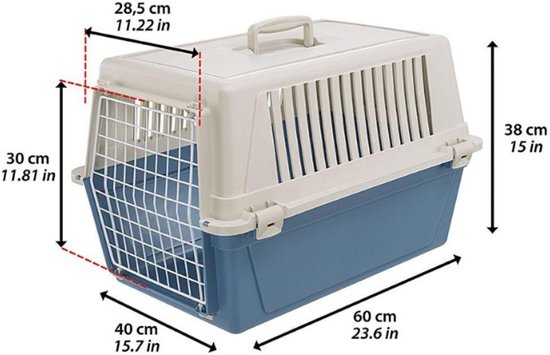 Ferplast Transportbox kleine middelgrote honden en katten - Nu 15