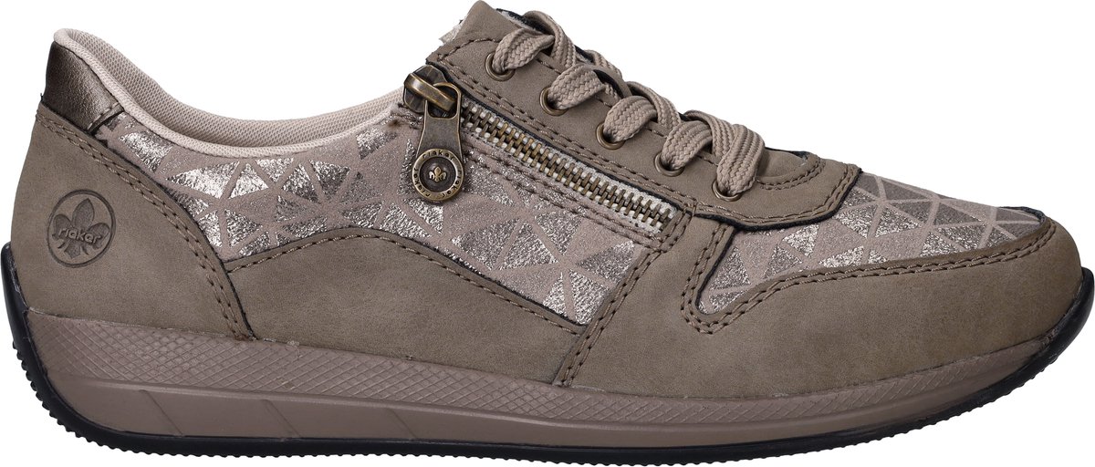 Rieker Sneakers - Dames - Beige - Maat:40