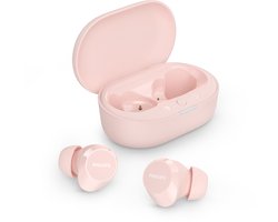 PHILIPS TAT1209PK True Wireless In Ear Bluetooth Headphones - Kleine oordopjes, Geweldige kwaliteit, Natuurlijk geluid met dynamische bass, Duidelijke gesprekken en Kleine oplaadhoes - Roze