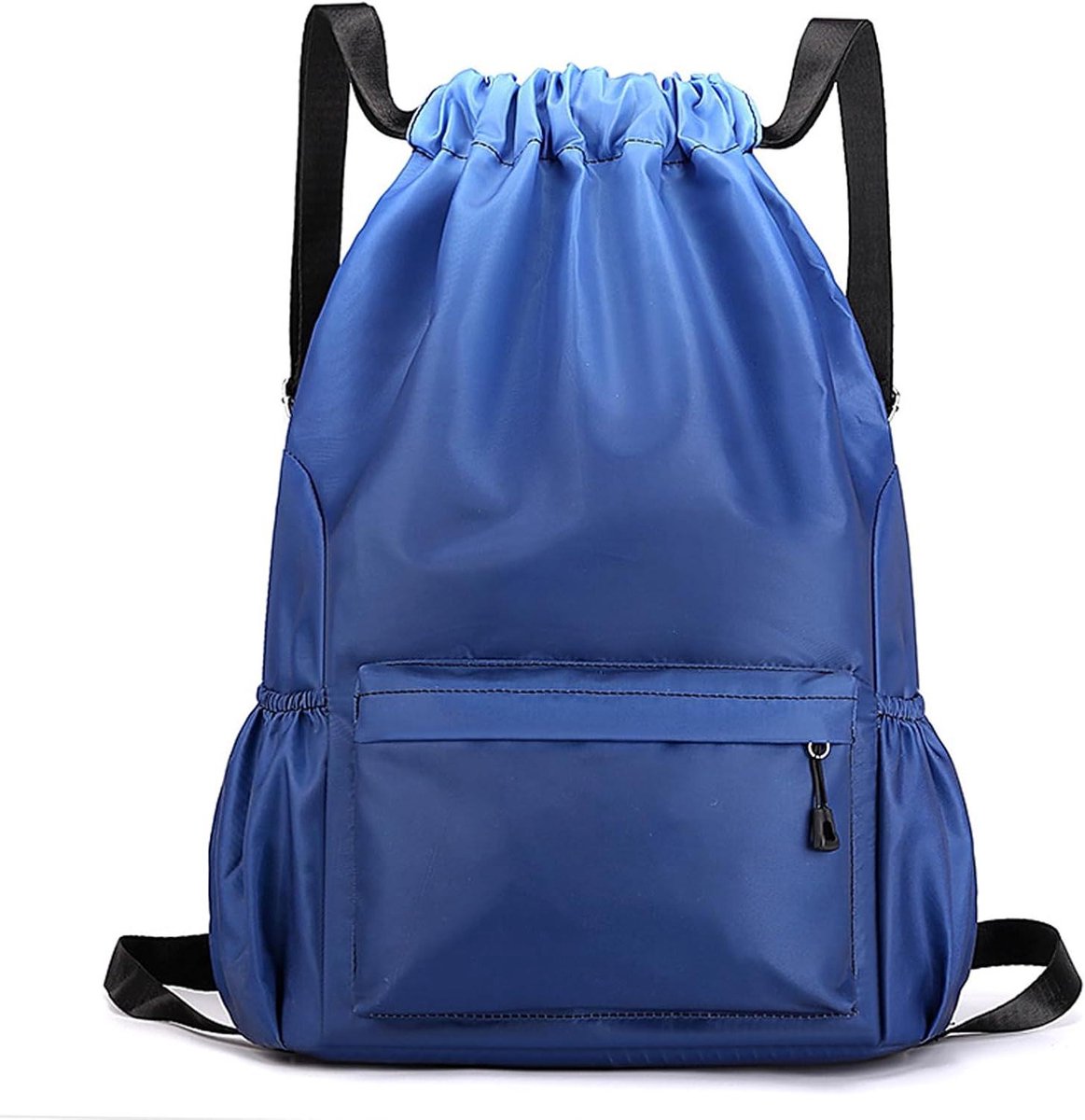 Allecto Plus - Gymtas voor jongens en meisjes - 25 liter sporttas - zwemtas - rugzak - sportrugzak - badtas - touwtas - gymtas voor mannen en meisjes - binnen en buiten gebruik (blauw) groen L groen L