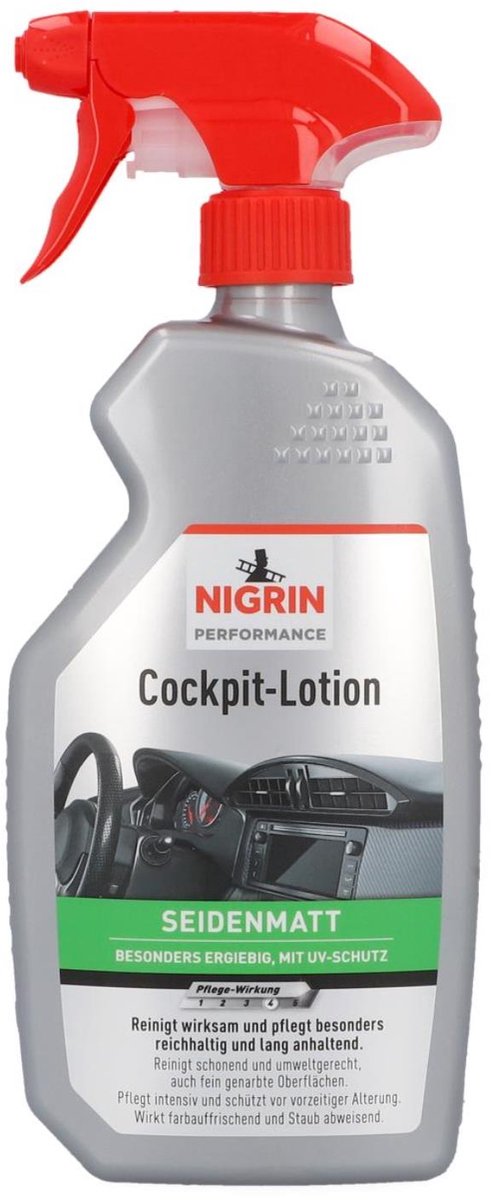 Nigrin Performance Cockpit Lotion - zijdemat 500 ml
