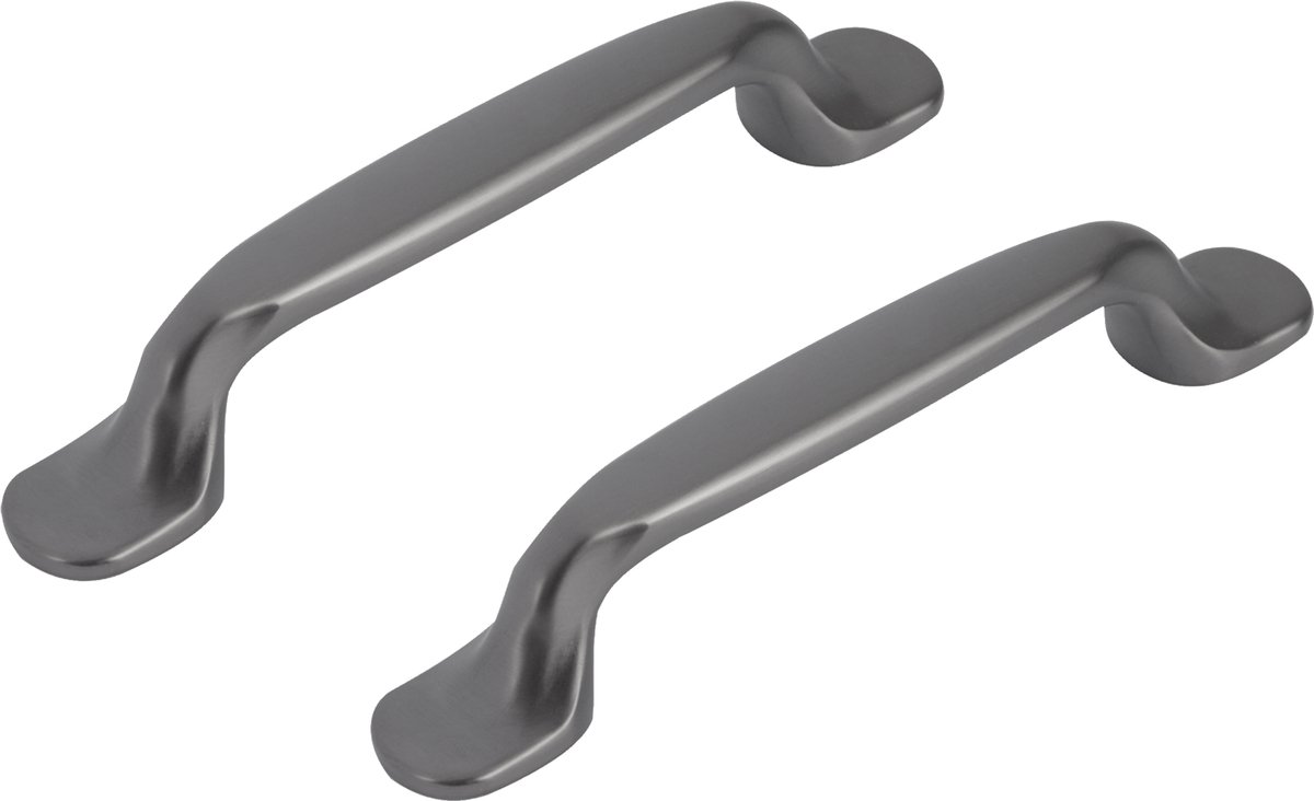 Differnz groningen meubelgreep - 96 mm - gun metal