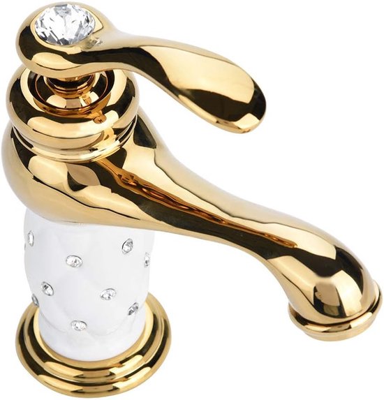 Messing toiletkraan geborsteld goud koud water kraan voor wc fontein