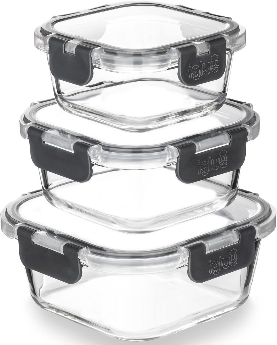 Meal Prep Bakjes Glas - Vershoudbakjes - Mason Jar