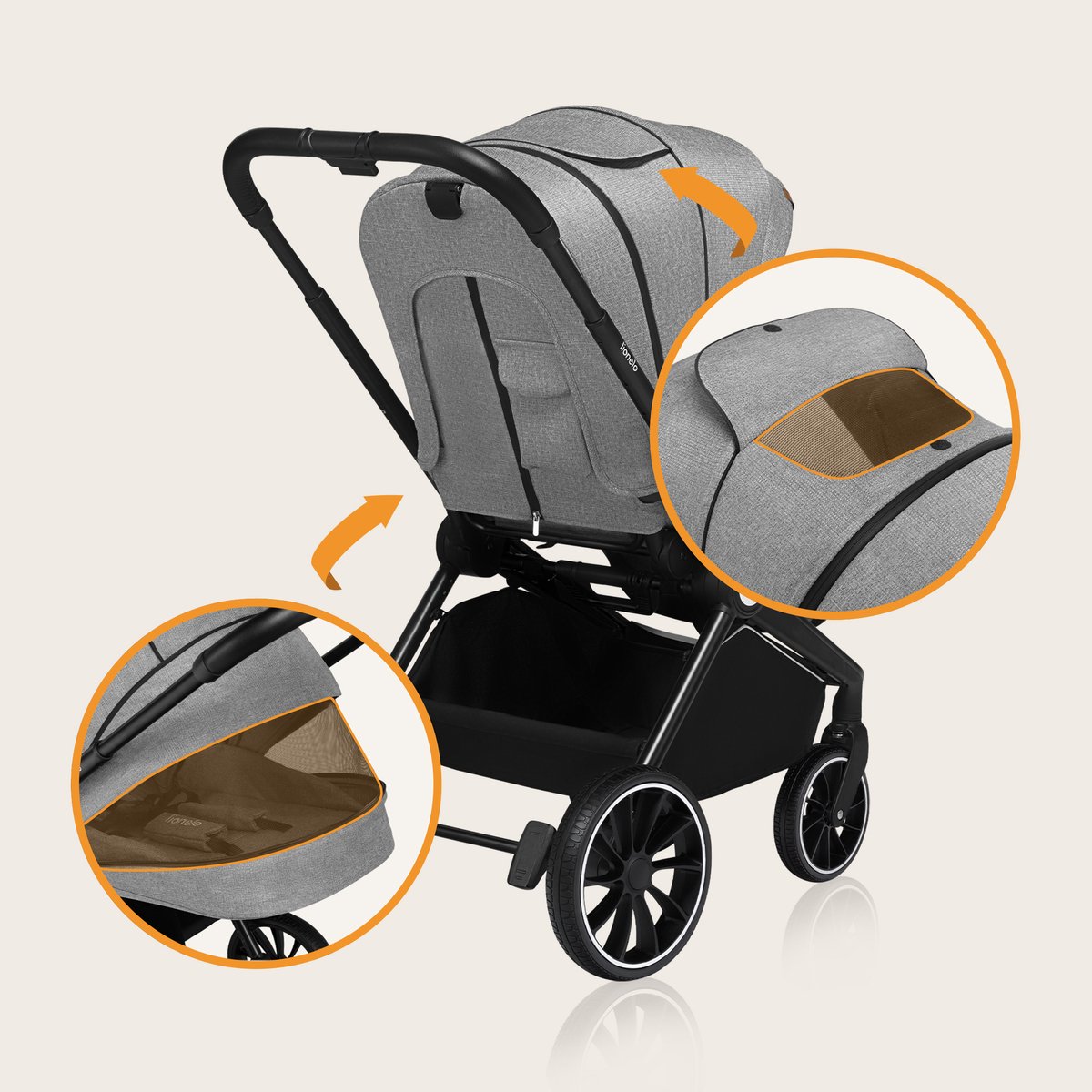 Lionelo Mika 2 in 1 - Kinderwagen (EAN: ...1754) - afbeelding 3