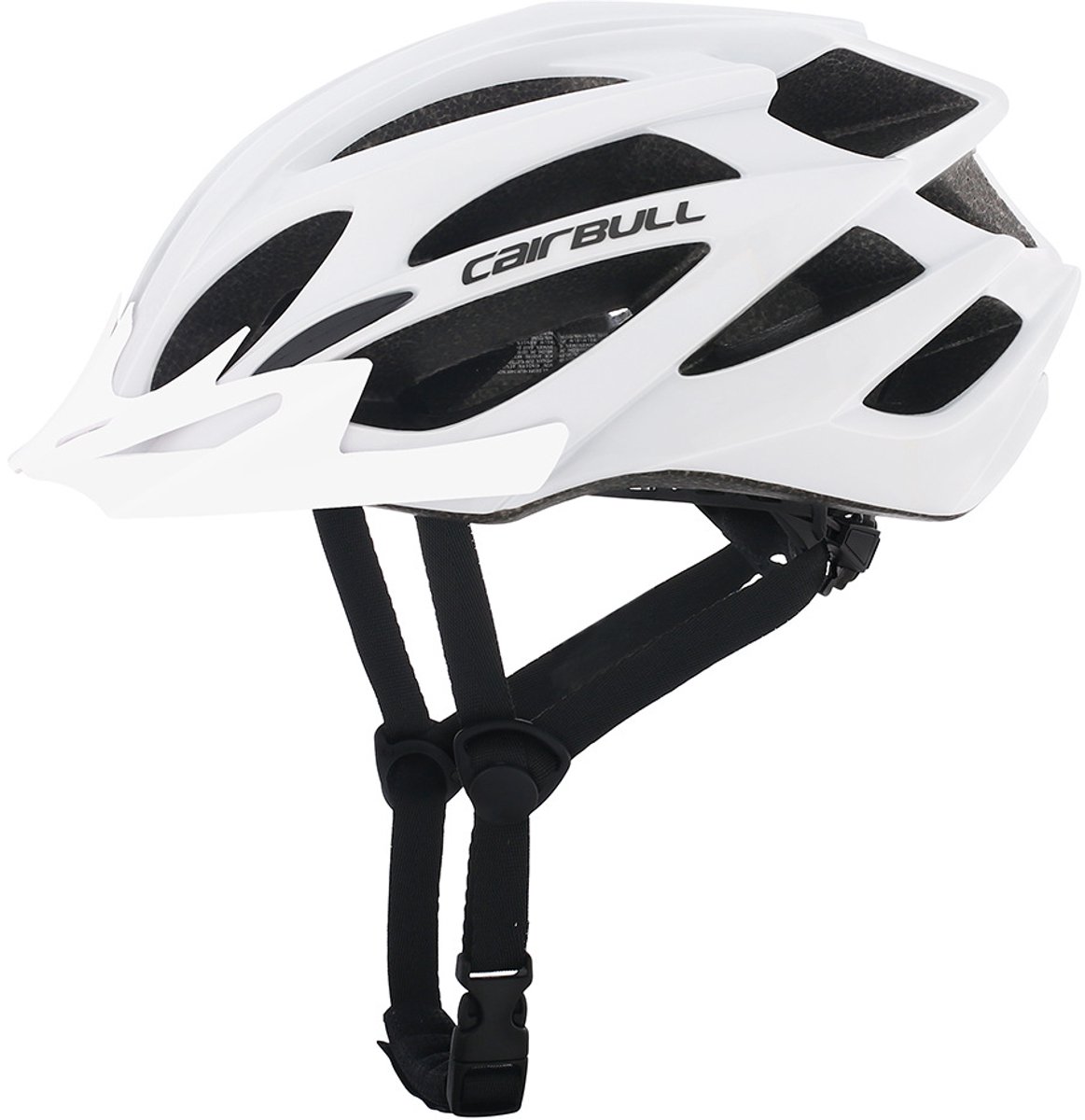 Fietshelm voor volwassenen, lichtgewicht unisex fietshelm, Airflow fietshelm - M/L (54-61 cm)-WIT