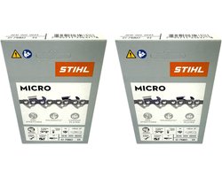 Chaîne de tronçonneuse Stihl 2x 3/8" Picco Micro Mini 3 (PMM3) 30 cm 3/8" P 1,3 mm 44 TG 2 pièces (2x 36100000044)