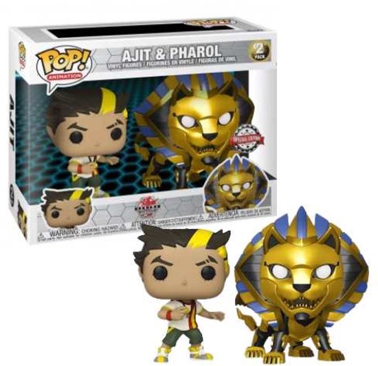 Funko Pop! - Bakugan - Ajit & Pharol 2 Pack SE Exclusive