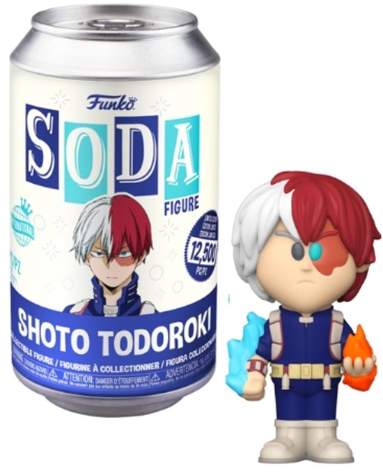 Funko Pop Soda! My Hero Academia Shoto Todoroki Chase - 12500 Pcs