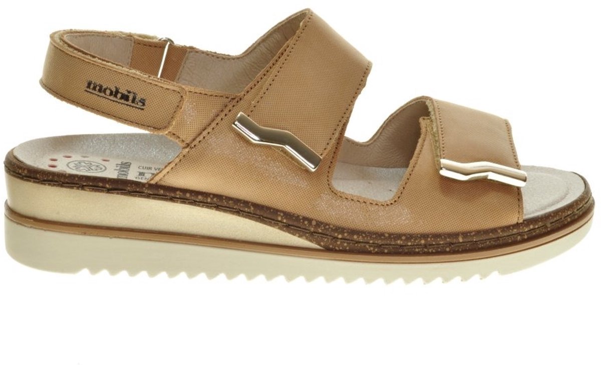 Mephisto DARCIE LIAM MOBILS Volwassenen Platte sandalen Taupe