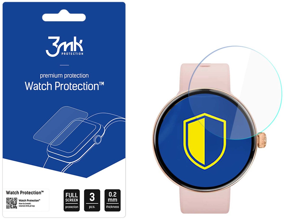 3Mk Protektor Gehard Glas Voor Apple Watch 40Mm 44Mm 41Mm 45Mm Serie 8 Se