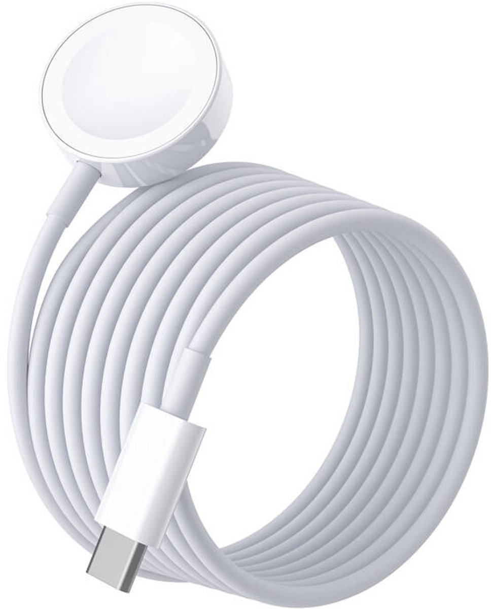 Choetech Apple Watch Oplader Usb-C Kabel Inbegrepen Snelle Connector