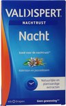 Valdispert Nachtrust: met valeriaan en passiebloem extracten. Natuurlijke en plantaardige extracten. 40 dragées.