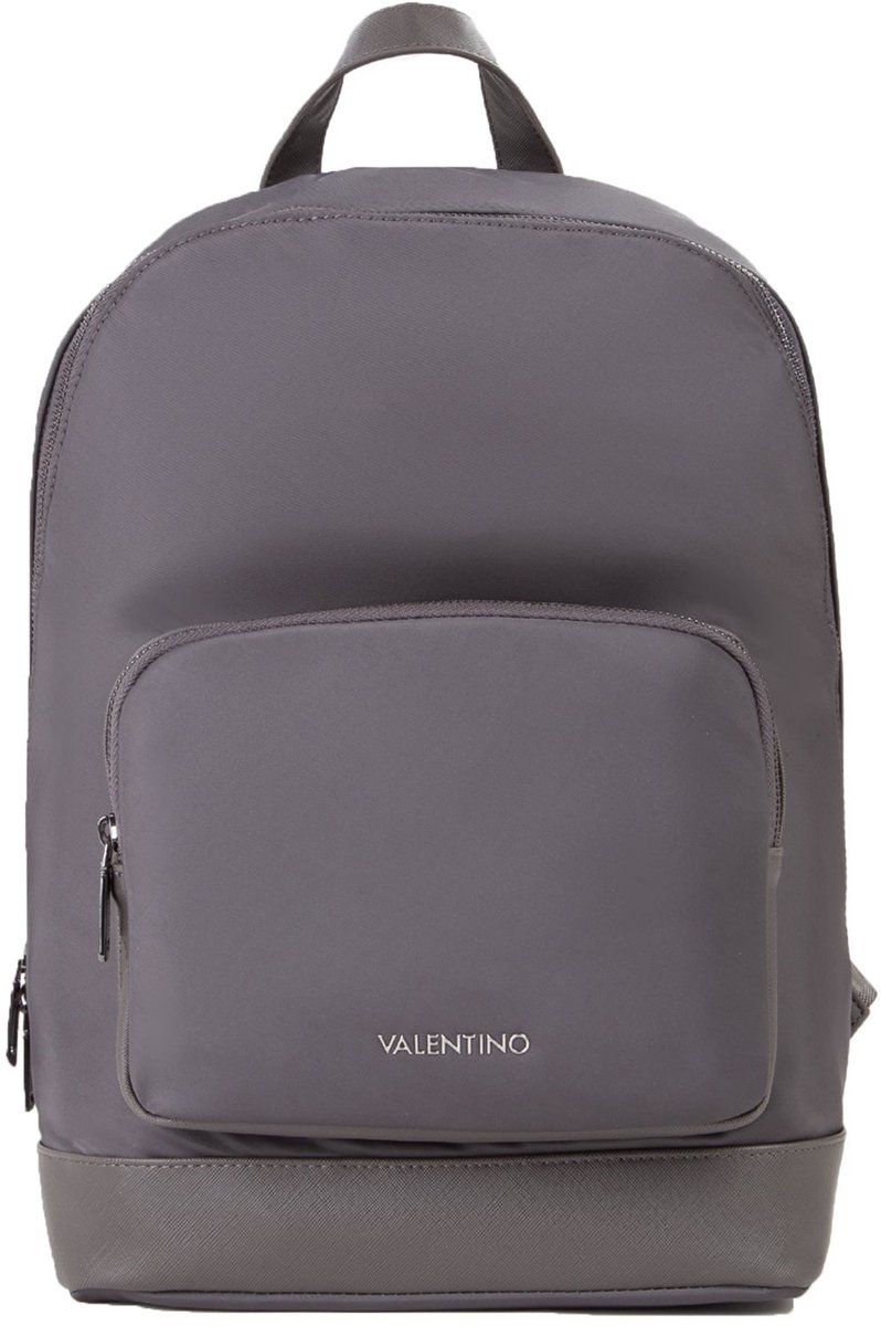 VALENTINO laptop rugzak rugzak met laptopvak Zaino Backpack Grigio grijs